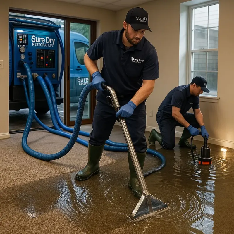 Water Extraction and Removal process in Arcade, GA